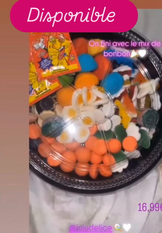 Plateau de bonbons